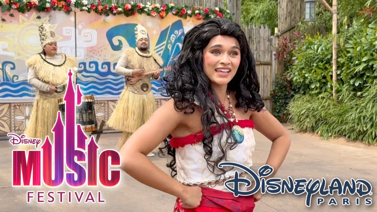 Moana and Her Musicians – Disney Music Festival | Disneyland Paris