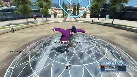 skate 3 triple heel flip 360