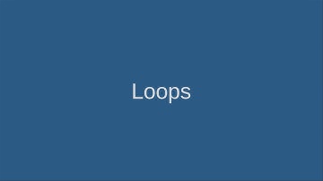 8 Loops in Python