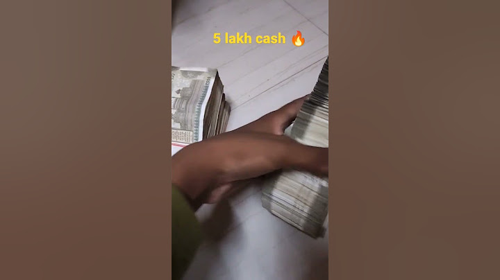 POWER 💪 OF MONEY 🔥🔥ll 5 lakh cash ll #ytshorts #mumbai