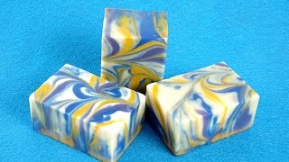 Classic Cold Process Swirl Soap | Bramble Berry Classic Cold Process Swirl Soap | Bramble Berry