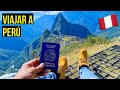 Como viajar a peru en 2023  nuevos requisitos  abel andariego