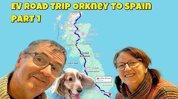 EV Road Trip Orkney to Spain (Part 1) | ✅ Storms, Charging & Chaos