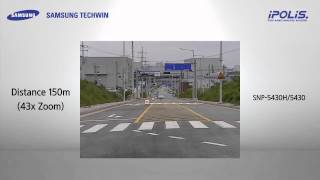SNP 5430 Demo The World First World BEST 1 3MP 43x Auto tracking PTZ camera