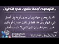 التوحيد أجمل شيء في الدنيا   الشيخ الدكتور عبدالرزاق بن عبدالمحسن البدر حالتي