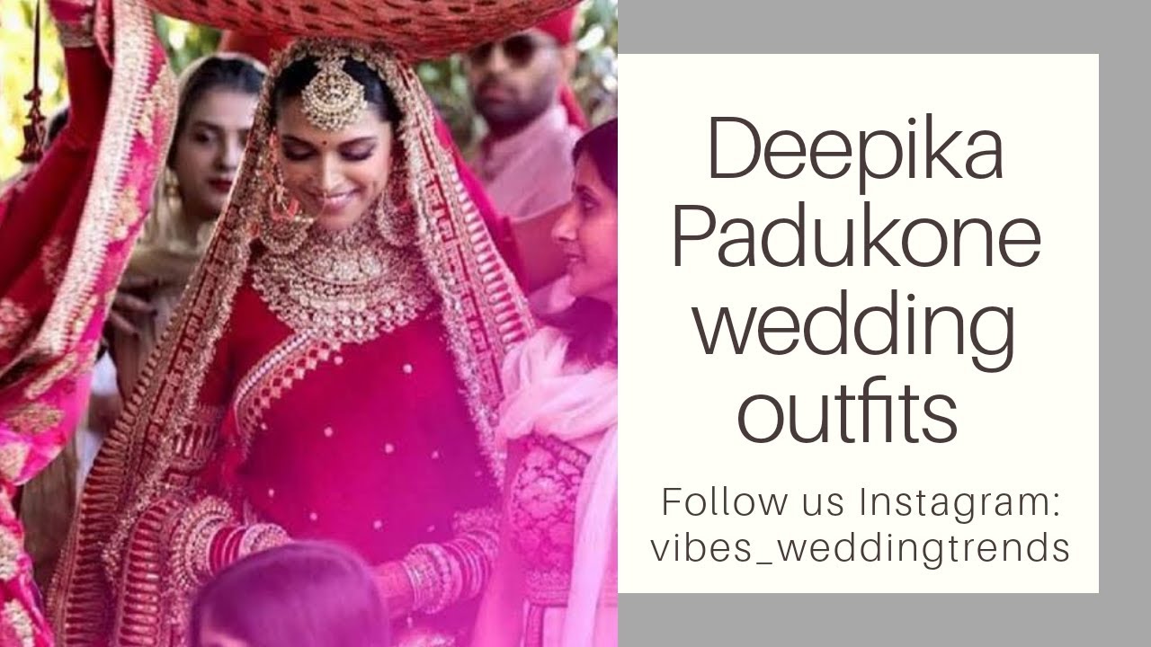 deepika padukone marriage outfit