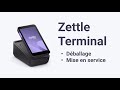 Zettle terminal avec imprimante  dballage et mise en service