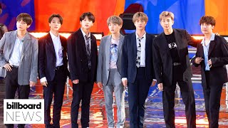 BTS Rocks NYC’s Time Square ‘ With Killer Performances of 'Butter’ \& ‘Dynamite’ I Billboard News