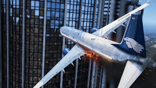 REALISTIC Aircraft CRASH Explosions | Engine Failure 3D