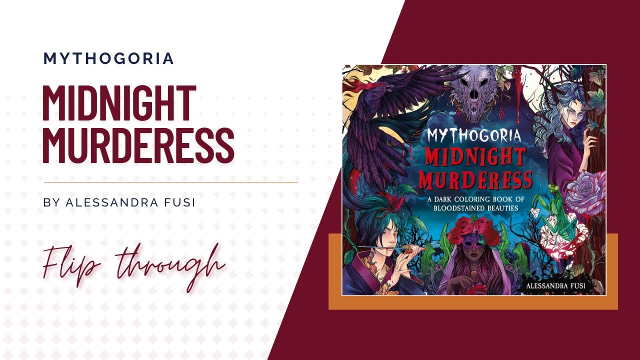 «Митогория: Полуночная убийца» Алессандры Фуси — новая раскраска.