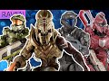 La breve historia de Halo con Mattel | Todas las figuras de 6" de Halo Universe Series de Mattel