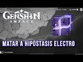 Como derrotar al Hipostasis Electro | Genshin Impact