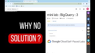 mini lab : BigQuery : 3 | #qwiklabs | #trivia  | [With Explanation🗣️]
