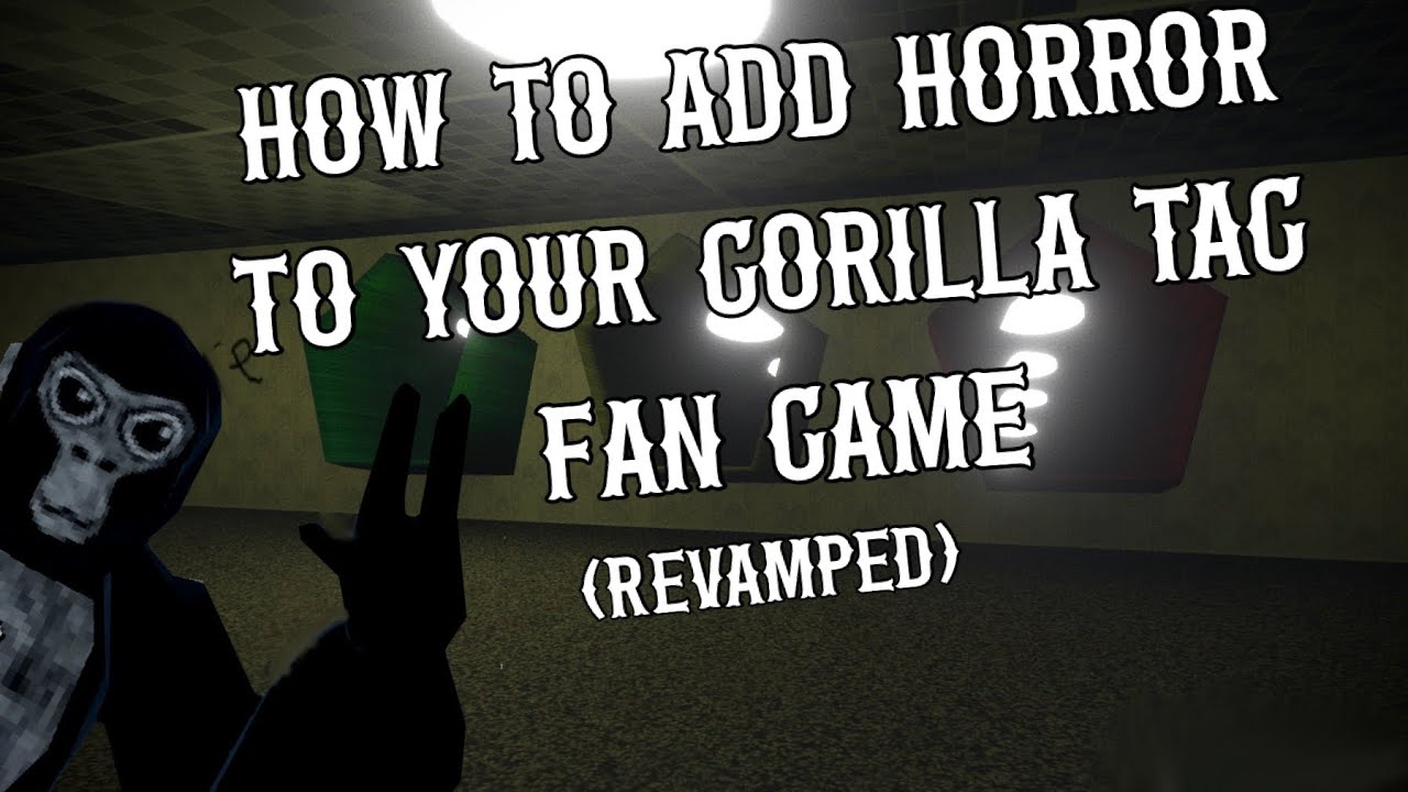 Gorilla Tag HORROR GAME! (Fan game) 