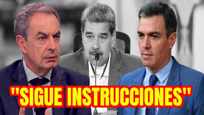 Sánchez “SIGUE INSTRUCCIONES” de Zapatero en Venezuela; “¡ESTÁ MUDO!” - YouTube