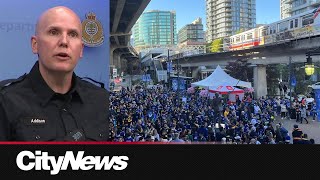 Vancouver police thank Canuck fans for playoff behaviour screenshot 1