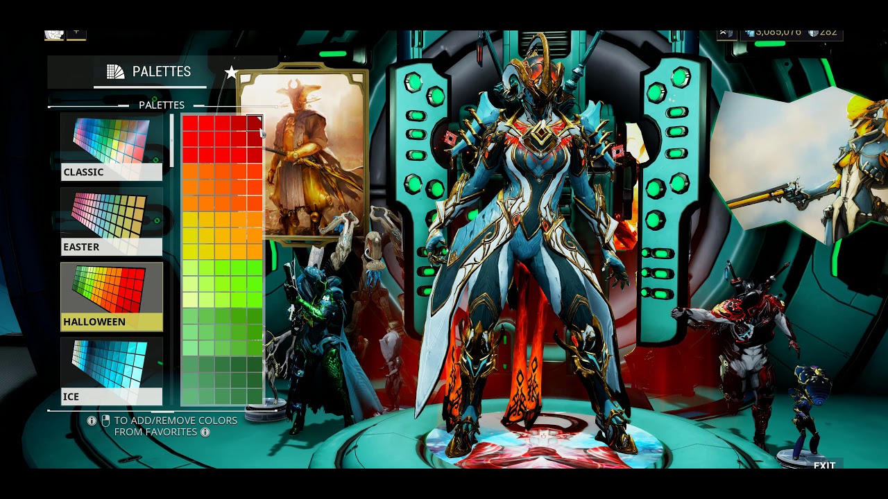 Nyx Pasithea Skin Fashion Frame Warframe Ita Youtube