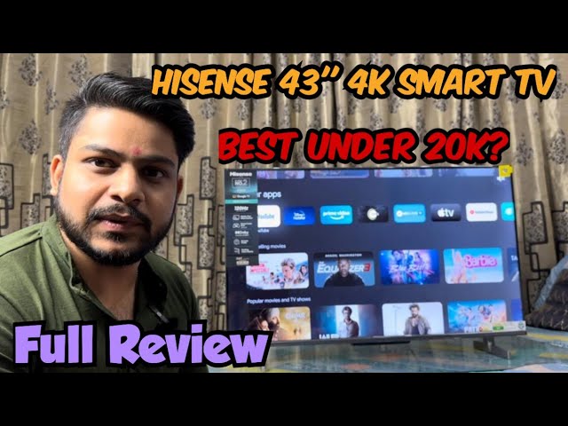 Hisense 43A6K 43´´ 4K LED TV