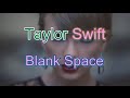 Taylor Swift Blank Space Karaoke Lyrics [Firecat Release]