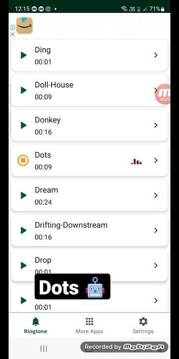 Samsung Ringtone - Dots