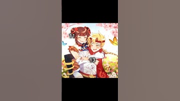 Thumbnail of Age is just a number.. Yin x Wanwan #shorts #anime #love #edit #capcut #mlbb