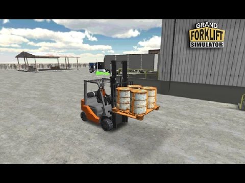 Grand Forklift Simulator Android Gameplay Pegi 3 Youtube