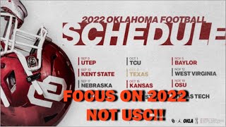 Our Focus Should Be On 2022...Not USC..