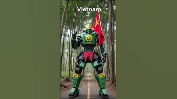 Ai draws countries as transformers!  #ai #transformers #shorts #fyp