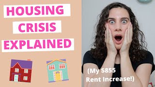 America's Housing Crisis + My CRAZY Rent Increase ($855/month!)