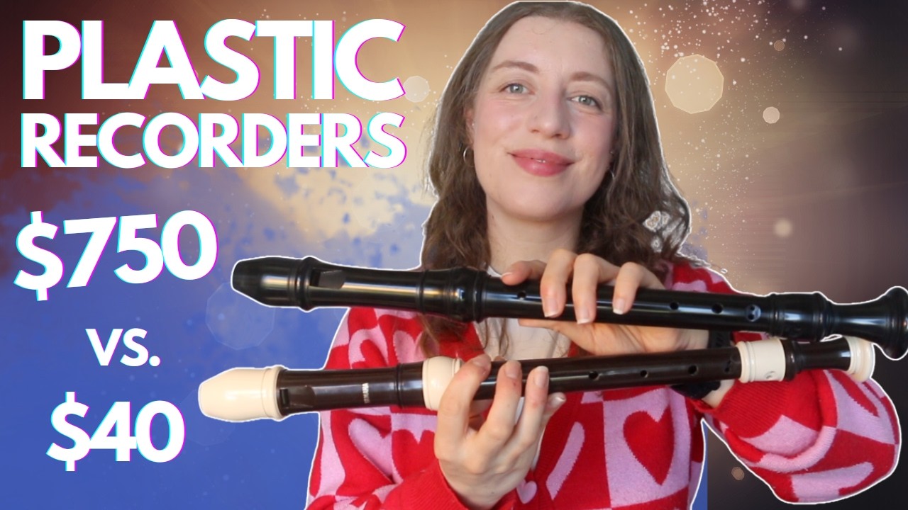 Cheap vs. expensive PLASTIC recorder: what makes the $750 one so much ...