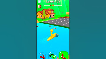 SHAPE-SHIFTING| LEVEL😍 455| Hyper casual games😍 |#shapeshifting #hypercasualgames #shorts