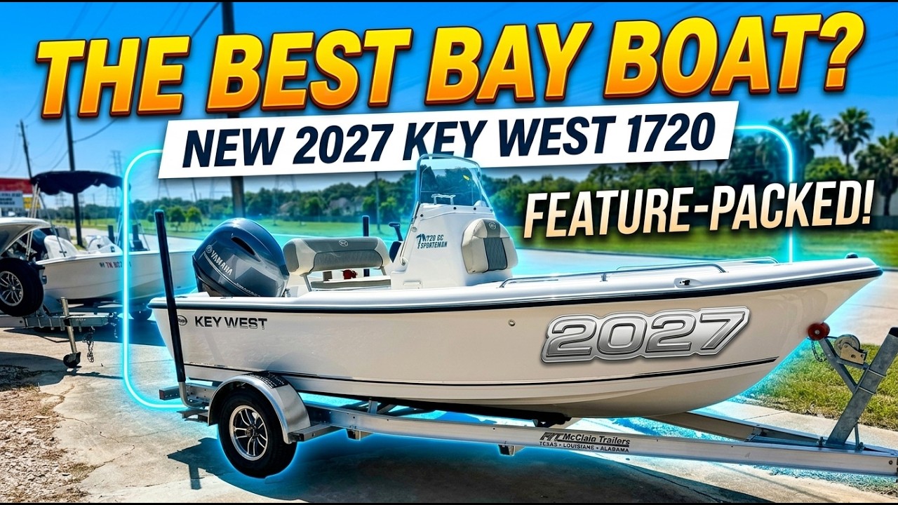 2027 Key West 1720 CC Sportsman — First Look | Kemah, Texas