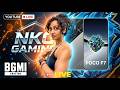 NKC GAMING BGMI Live Poco F7 120 fps