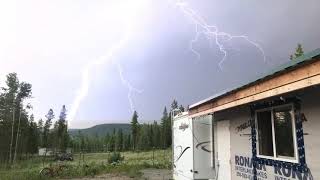 Raymond Ford Witnesses Pyro-Cumulonimbus Storm Form Then Start A New Fire; Lone Butte BC! #firestorm