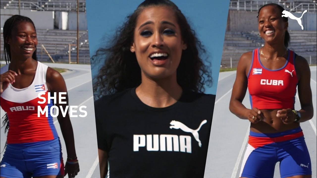 She moves us. Puma кампейн. She moves us puma. She moves us. She moves us puma реклама.