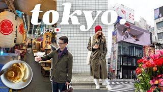 a week in TOKYO  exploring Shibuya, vintage shopping, eating ramen & sushi