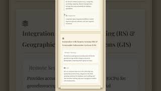 Global Navigation Satellite Systems GNSS and their integration with RS & GIS