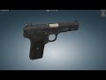 Semi-automatic pistol TT / Самозарядный пистолет ТТ - Game / Игра #WorldofGuns