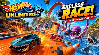 Hot Wheels Unlimited Endless Runner – Epic Shark Track Challenge! 🦈🔥🏎️ screenshot 4