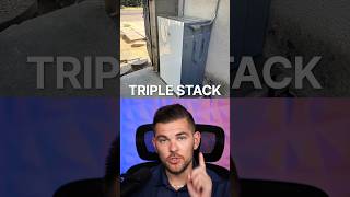 Tesla Powerwall double stack and triple stack configuration 🔋