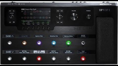 Line 6 Helix how i like to add wah pedals into a preset