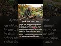 Speak Slow and Clear | The Old Man and the Tree | Short Motivational Story