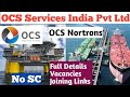 Ocs services india pvt ltd review  full details  maritime jobs  oil and rig jobs  joining links