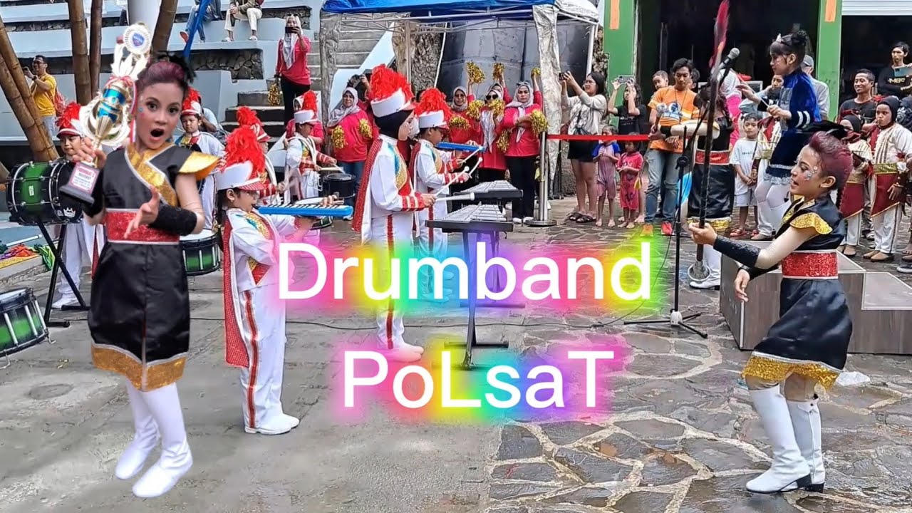 Drumband SDN POLISI 1 BOGOR ||Drumband Polsat Event Tirtania Waterpark