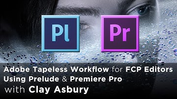 PROMO: Adobe Tapeless Workflow For Final Cut Pro Editors