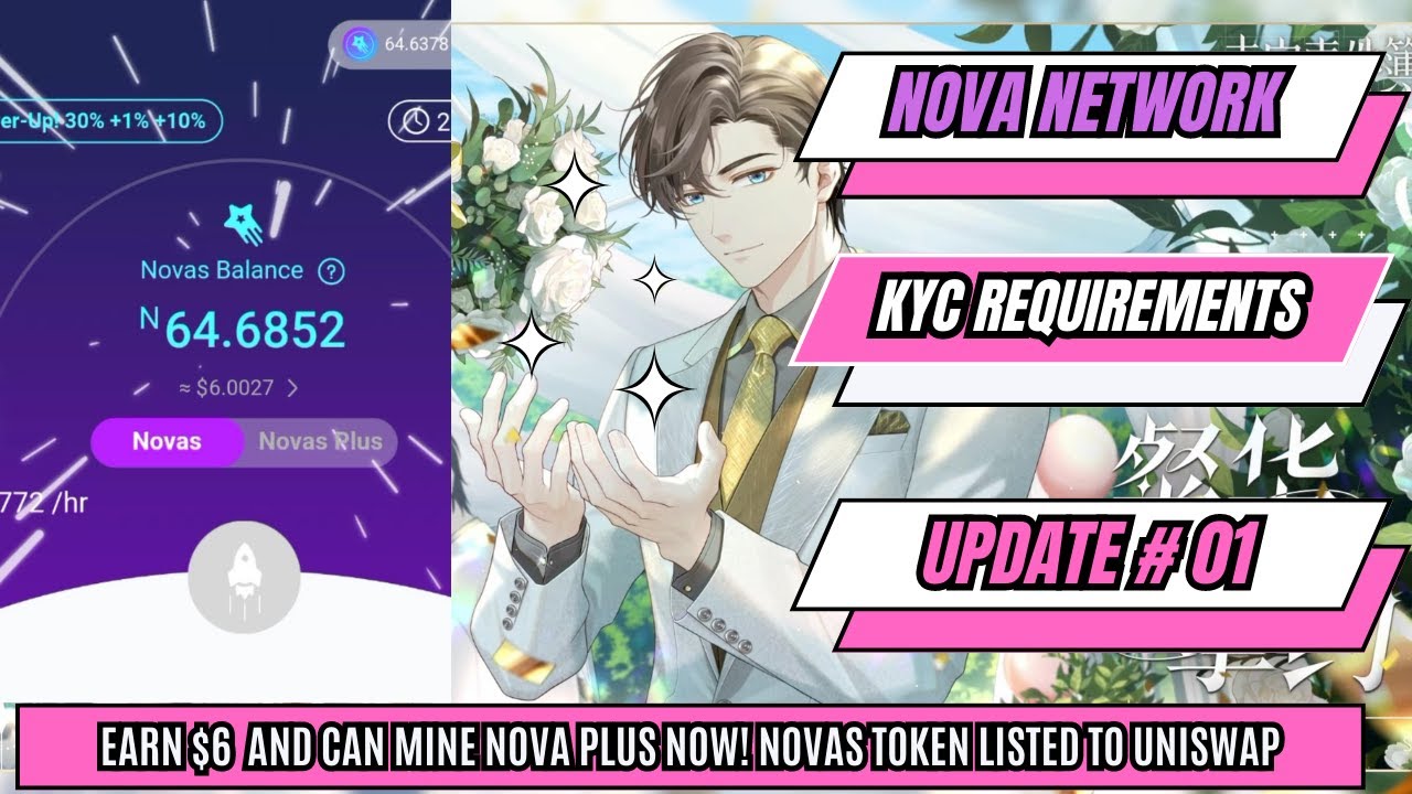 NEW FREE MINING APPLICATION NOVA NETWORK UPDATE GETTING KYC | LISTED ON UNISWAP | LIKE PI NETWORK