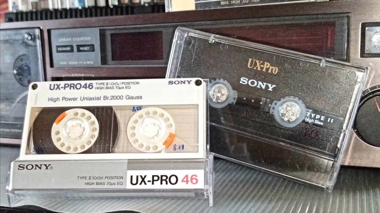 Evolution Sony UX-Pro 1986/1996 (super chrome class). Laboratory test.