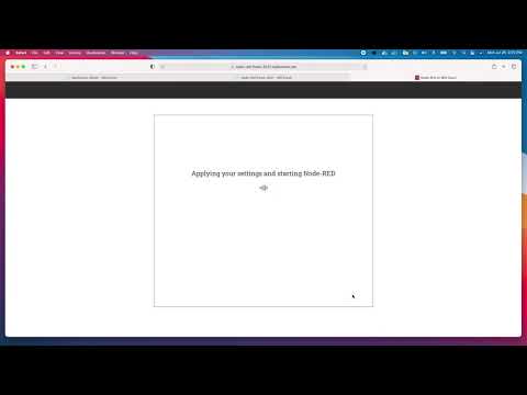 node red 2021 on IBM Cloud Hello World