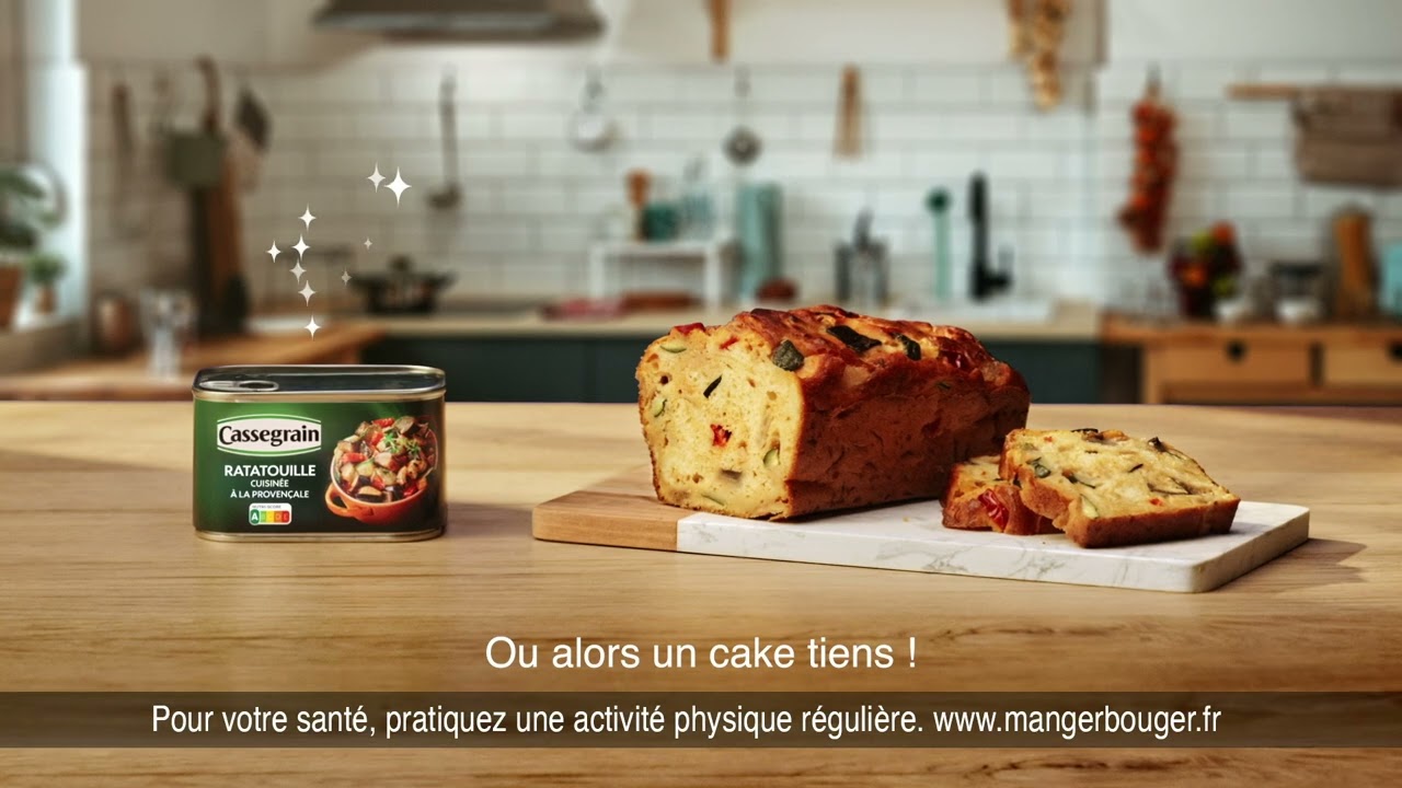 Bruschetta x Cake - Ratatouille Cassegrain