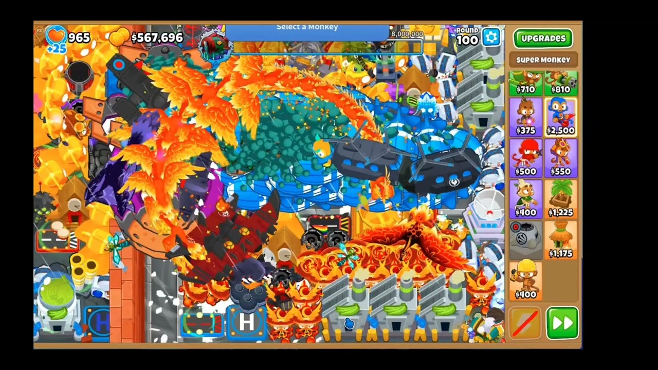 [BTD6] Bloonarius Elite Ranked 2nd Place (1:03:76) Another Brick